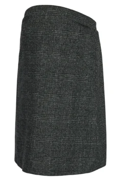 Falda corta de traje maternity