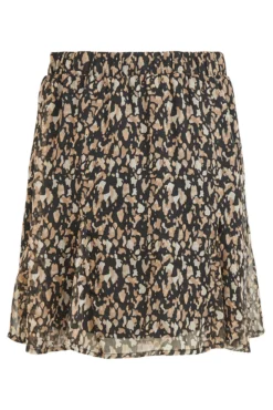 Falda corta estampada