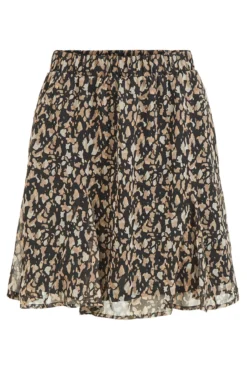 Falda corta estampada