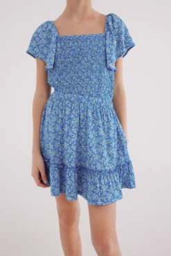 Falda corta estampada niña