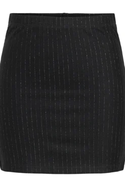 Falda corta lurex