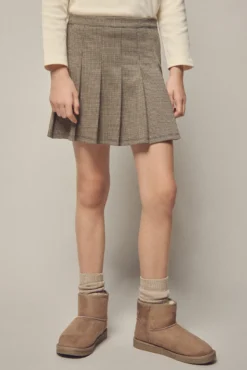 Falda cuadros niña