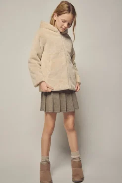 Falda cuadros niña