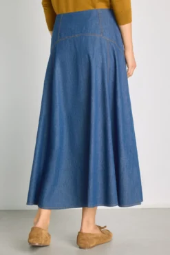 Falda denim