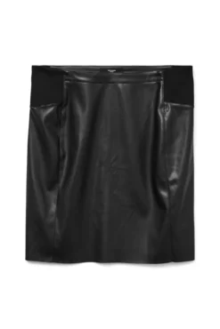 Falda efecto piel talla grande