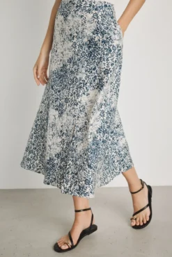 Falda estampada