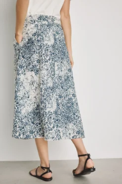 Falda estampada