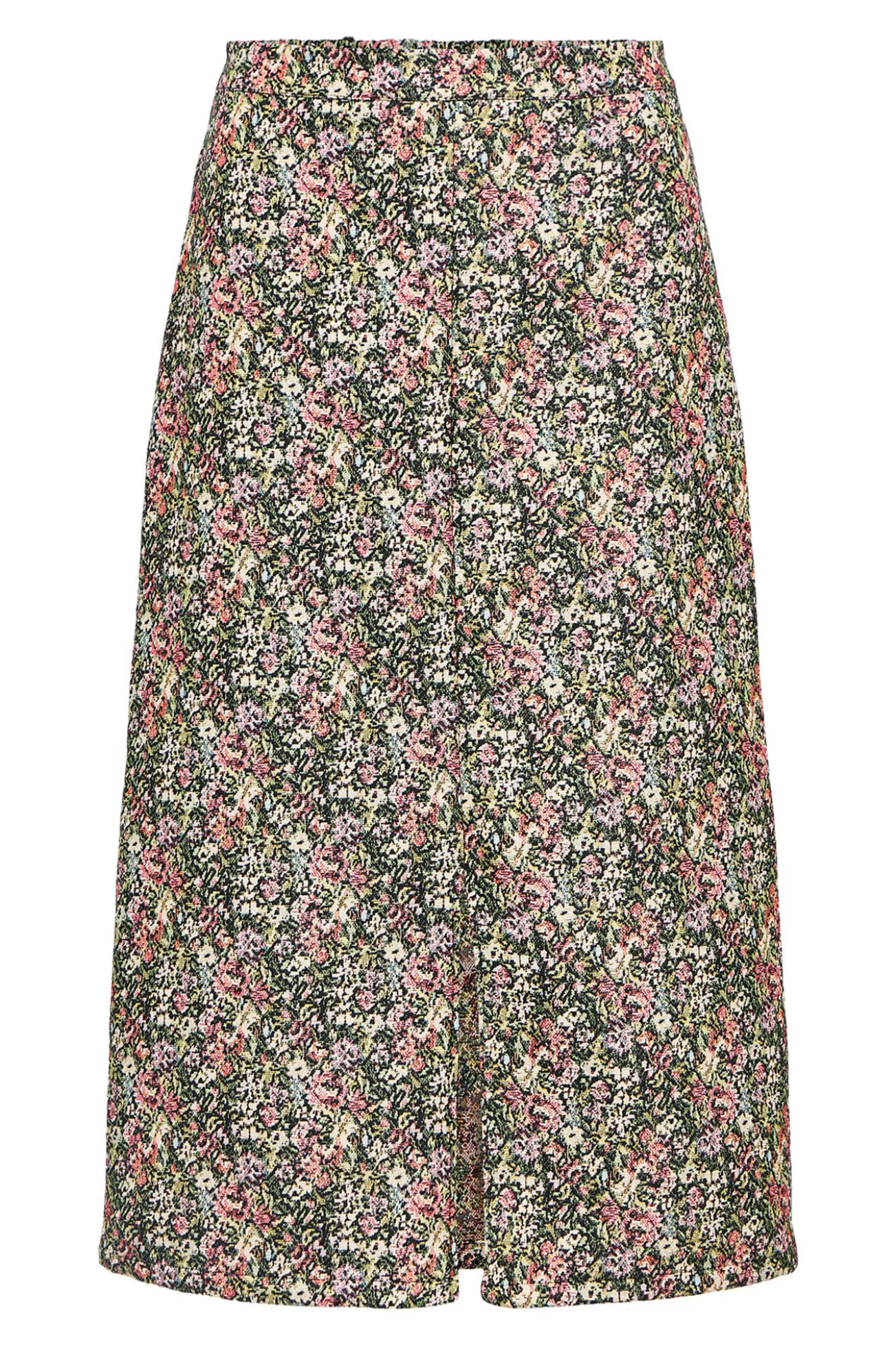 Falda estampada jacquard