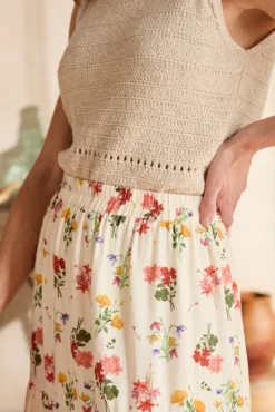 Falda floral Nadia