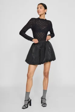 Falda globo mini