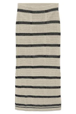 Falda larga crochet