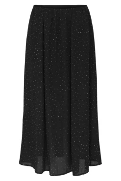 Falda larga glitter