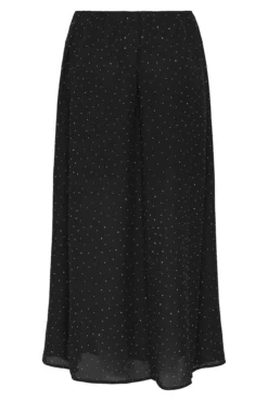 Falda larga glitter