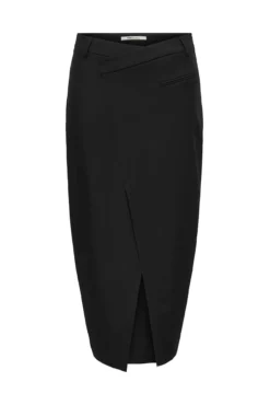 Falda midi abertura