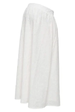 Falda midi cintura elástica maternity