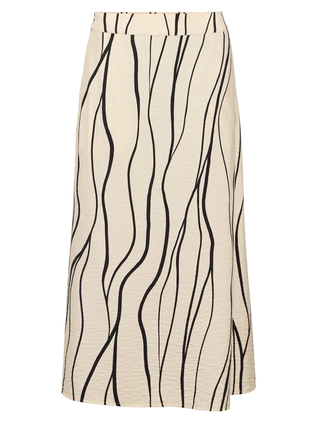 Falda midi estampada