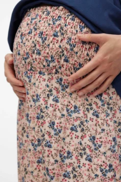 Falda midi maternity