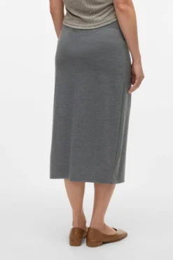 Falda midi maternity