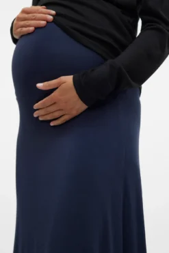 Falda midi maternity