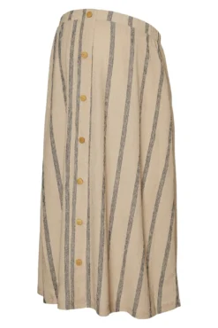 Falda midi maternity