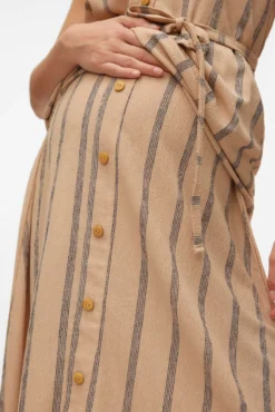 Falda midi maternity