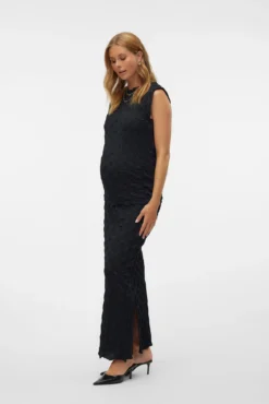 Falda midi maternity
