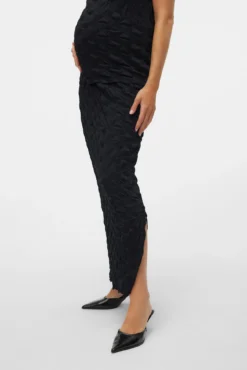 Falda midi maternity