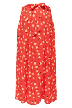 Falda midi maternity
