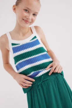 Falda midi niña