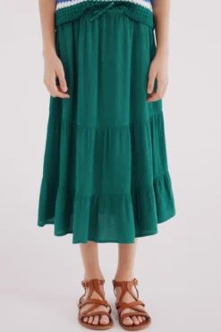 Falda midi niña