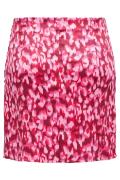 Falda mini estampada