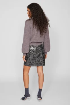 Falda mini lentejuelas