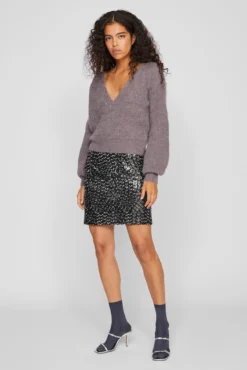 Falda mini lentejuelas