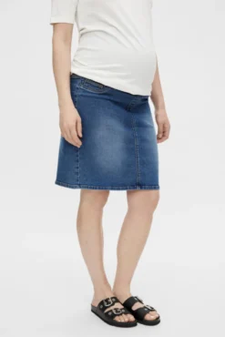 Falda vaquera maternity
