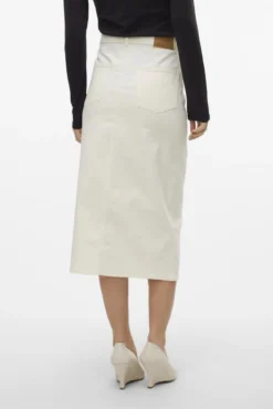 Falda vaquera midi