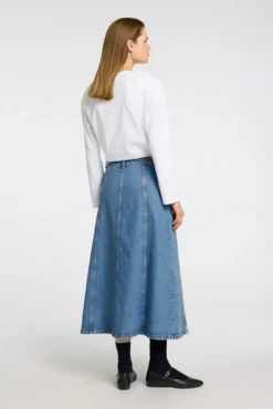 Falda Vaquera Midi
