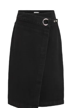 Falda vaquera midi