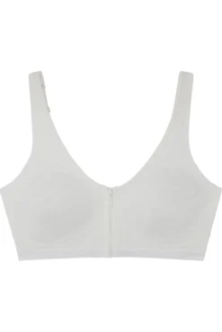 FANTASTIC Sujetador halter postoperatorio algodón blanco