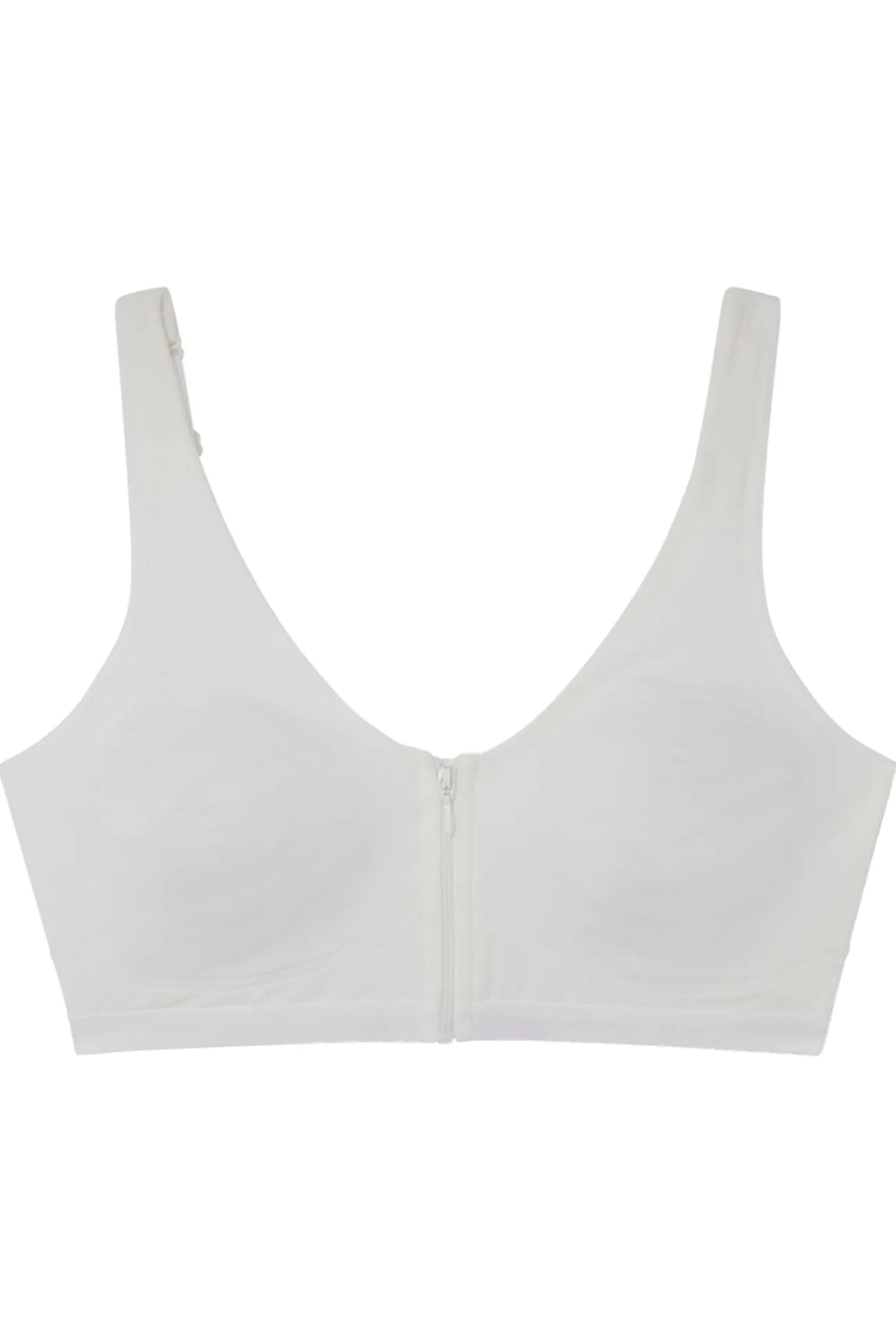 FANTASTIC Sujetador halter postoperatorio algodón blanco