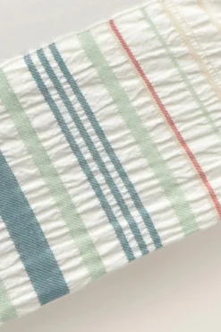 Funda almohada rayas seersucker