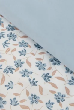 Funda nórdica algodón flores