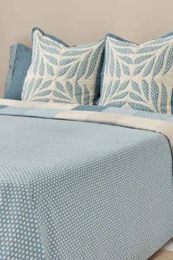 Funda nórdica de patchwork tradicional