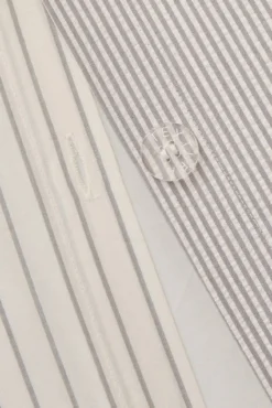 Funda nórdica de rayas reversible