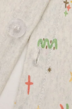 Funda nórdica punto arcoiris y estrellas