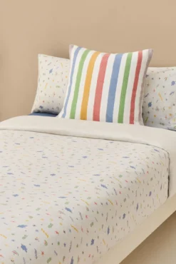 Funda nórdica punto arcoiris y estrellas