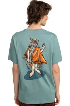 Happy Camper - Camiseta de manga corta para Hombre