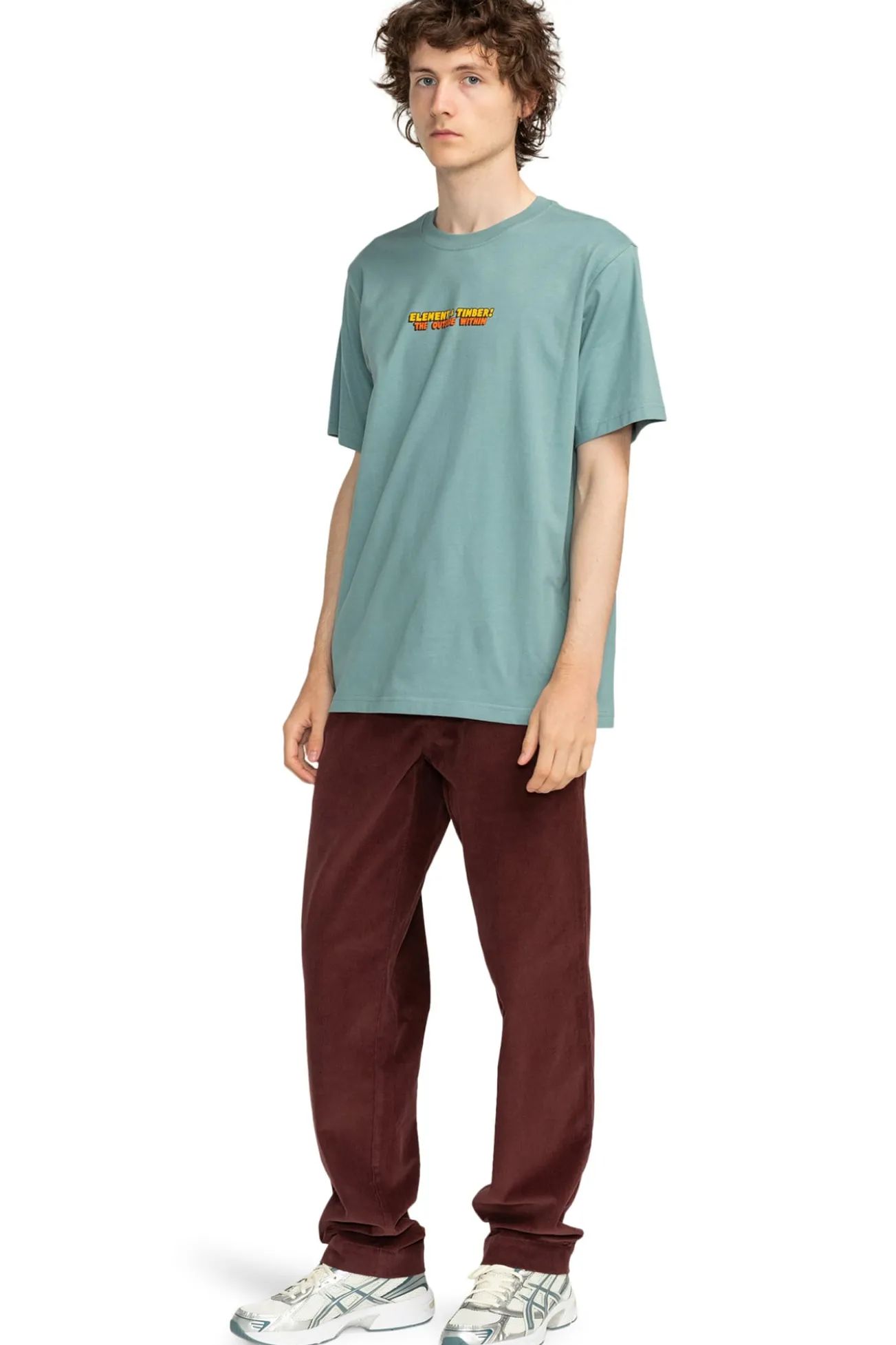 Happy Camper - Camiseta de manga corta para Hombre