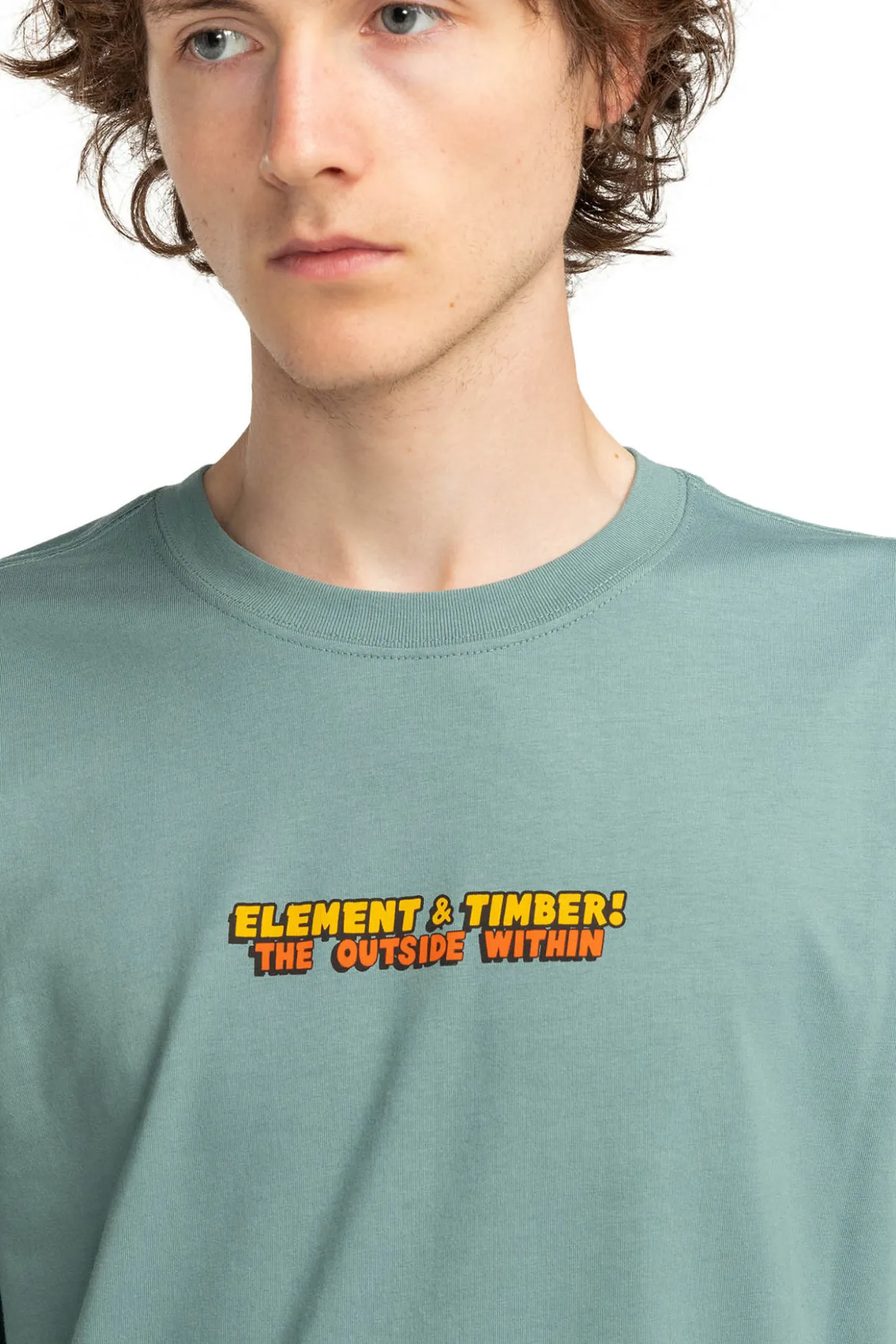 Happy Camper - Camiseta de manga corta para Hombre
