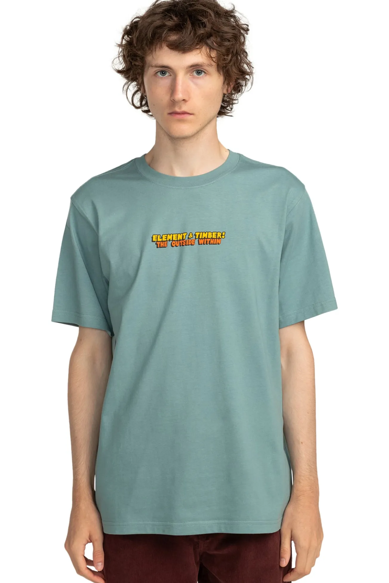 Happy Camper - Camiseta de manga corta para Hombre