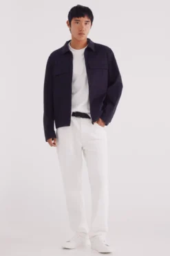 Jeans blanco straight fit
